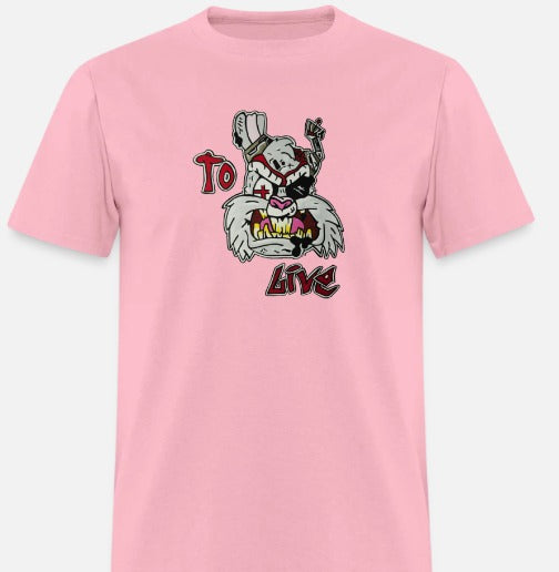 T-shirt enfant Lapin to live