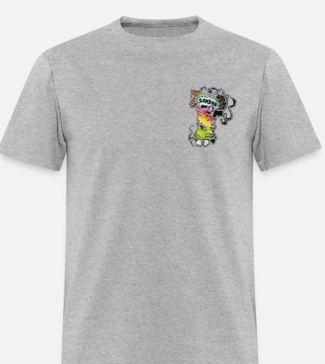 T-shirt pour tout-petits Main zombie multicolore