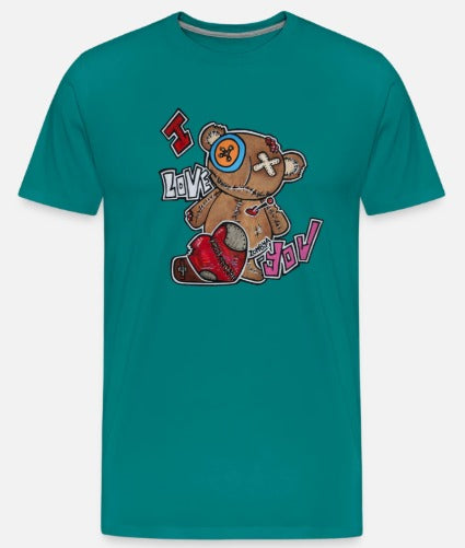 T-shirt enfant ours I love you
