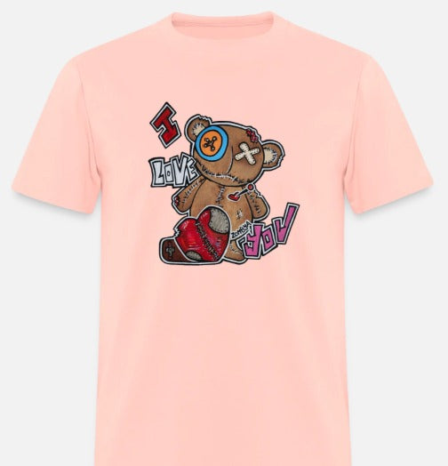 T-shirt pour tout-petits ours I love you