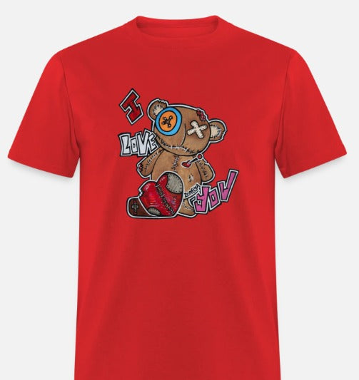T-shirt pour tout-petits ours I love you