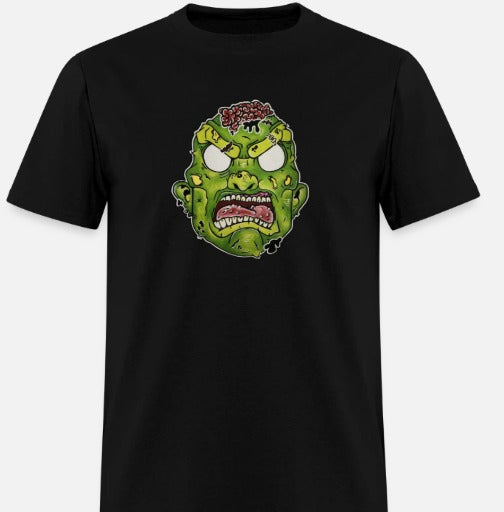 T-shirt Tête de zombie