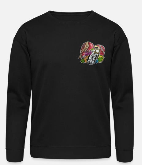 Crewneck coeur grenade