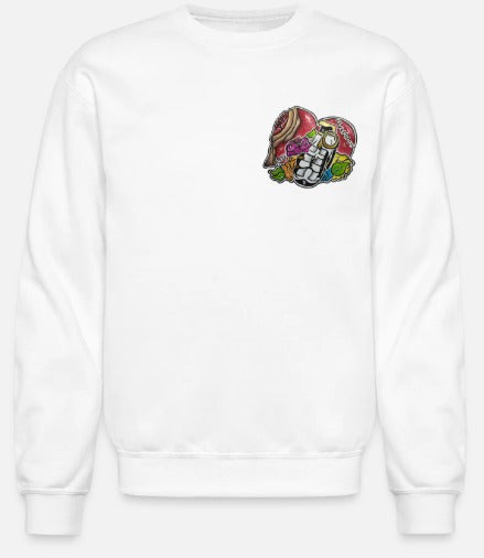 Crewneck coeur grenade