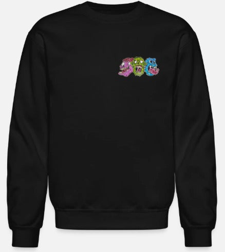 Crewneck enfant Trio zombies