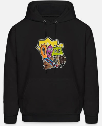 Hoodies Monstre good vibes