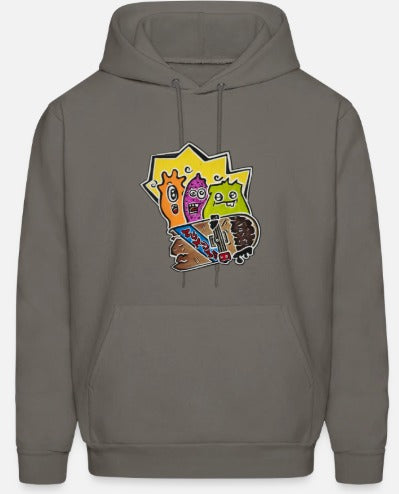 Hoodies enfant Monstre good vibes