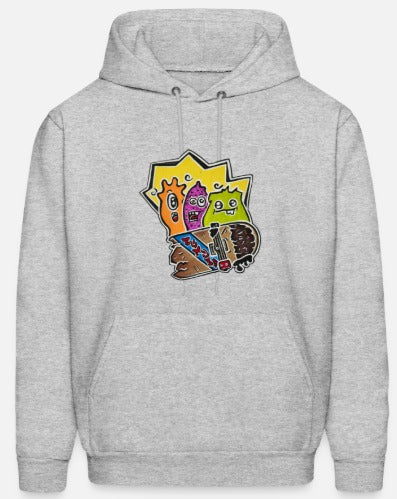 Hoodies enfant Monstre good vibes