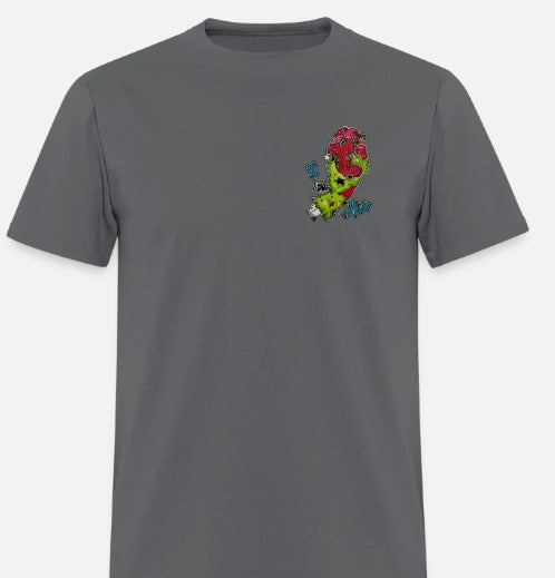 T-shirt enfant Main zombie coeur I love you