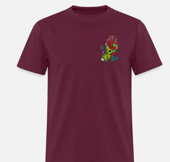 T-shirt enfant Main zombie coeur I love you