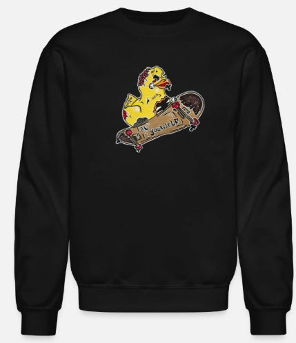 Crewneck adulte Canard Zombie