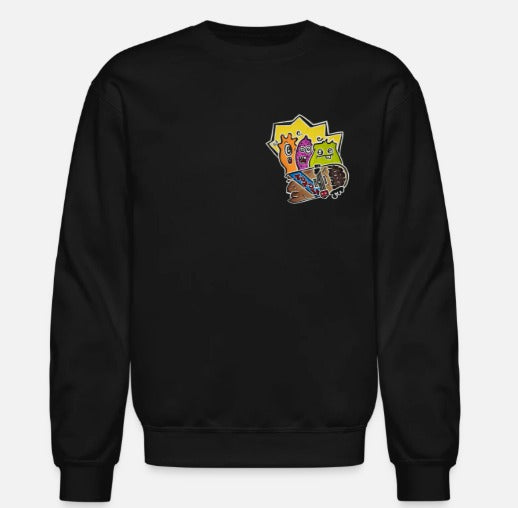 Crewneck monstre good vibe