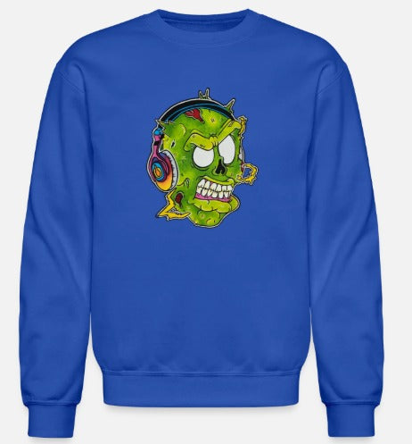 Crewneck enfant Zombie écouteur