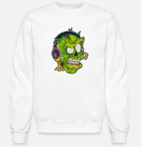 Crewneck Zombie écouteur