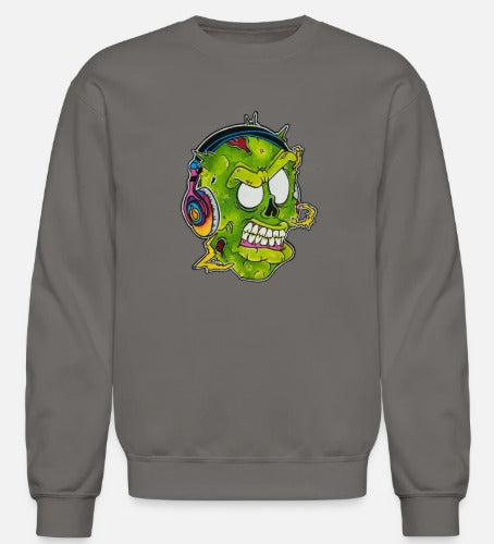Crewneck Zombie écouteur