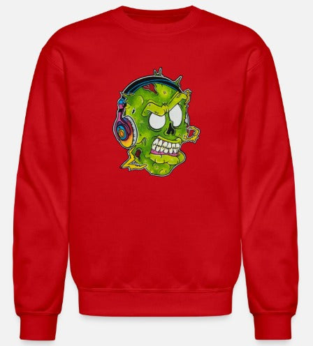 Crewneck Zombie écouteur