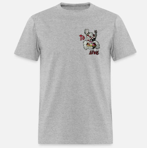 T-shirt pour tout-petits Lapin to live