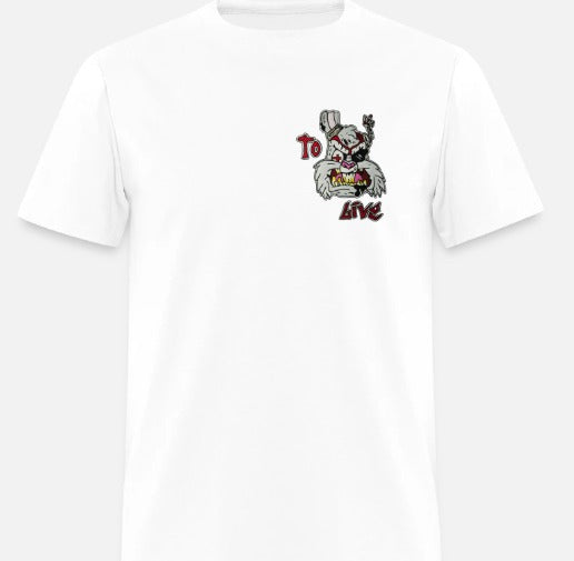 T-shirt pour tout-petits Lapin to live
