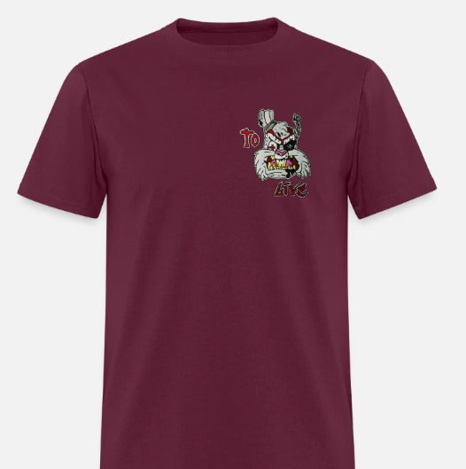 T-shirt lapin avec design to live