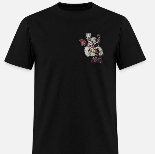 T-shirt pour tout-petits Lapin to live