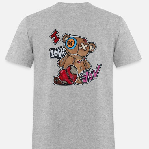 T-shirt pour tout-petit back ours I love you