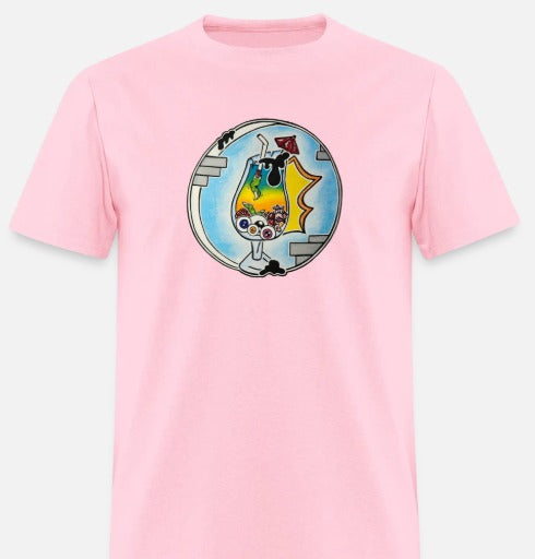 T-shirt pour tout-petits Verre cocktail rond