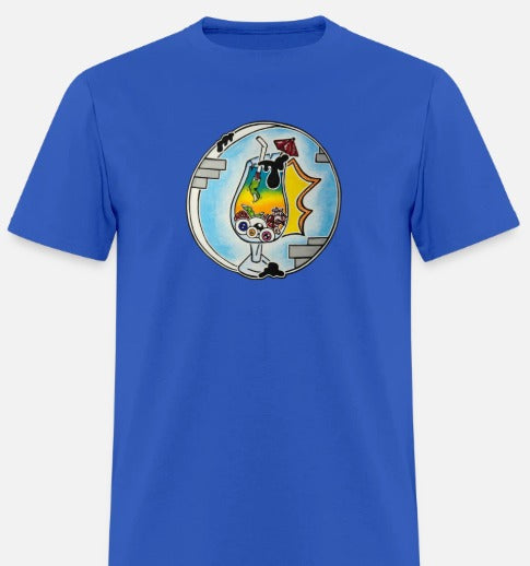 T-shirt pour tout-petits Verre cocktail rond