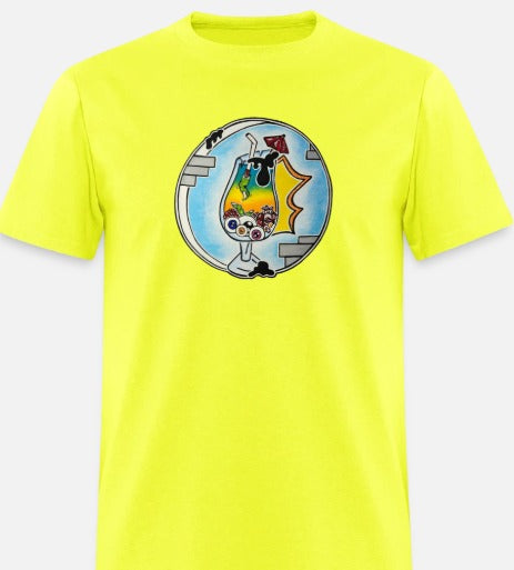 T-shirt Verre cocktail rond