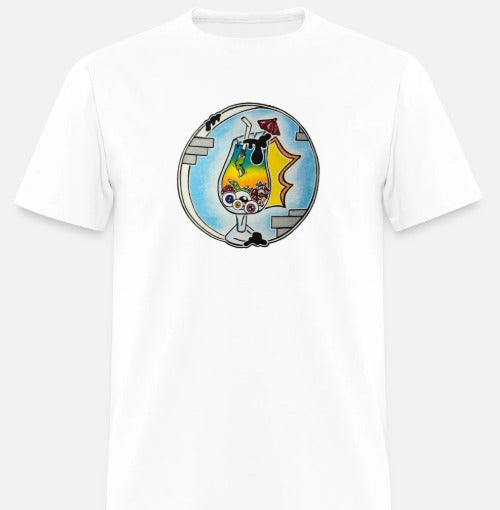 T-shirt enfant Verre cocktail rond