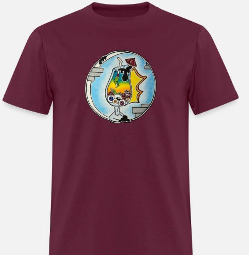 T-shirt Verre cocktail rond