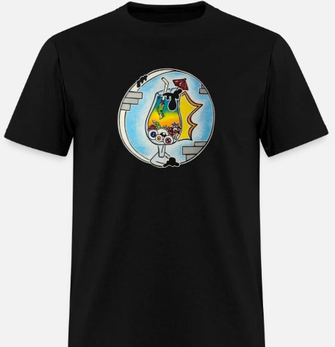 T-shirt pour tout-petits Verre cocktail rond