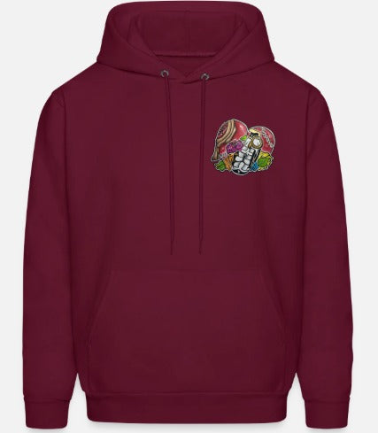 Hoodies enfant Coeur grenade