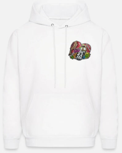 Hoodies enfant Coeur grenade