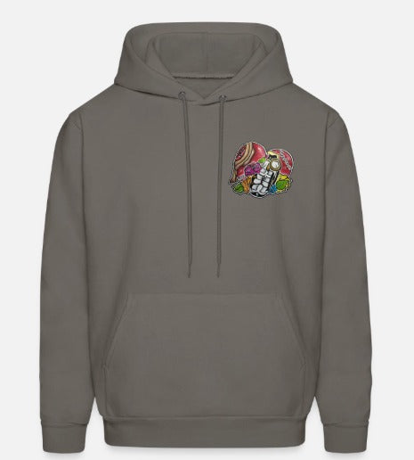 Hoodies enfant Coeur grenade
