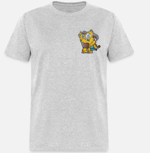 T-shirt enfant monstre jaune