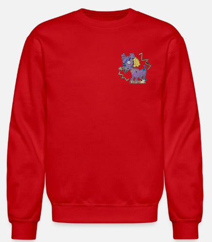Crewneck Chien zombie