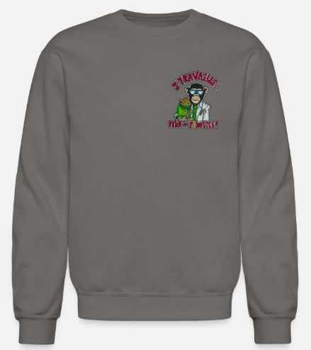 Crewneck enfant J'travaille pour des peanuts