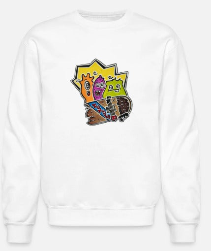 Crewneck Monstre good vibes