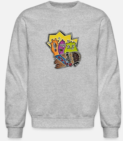Crewneck Monstre good vibes