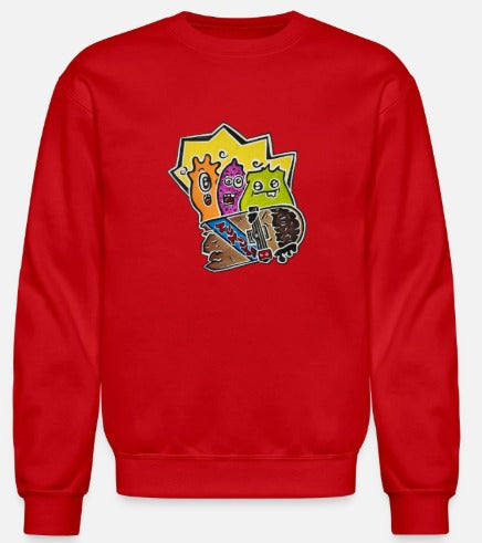 Crewneck Monstre good vibes