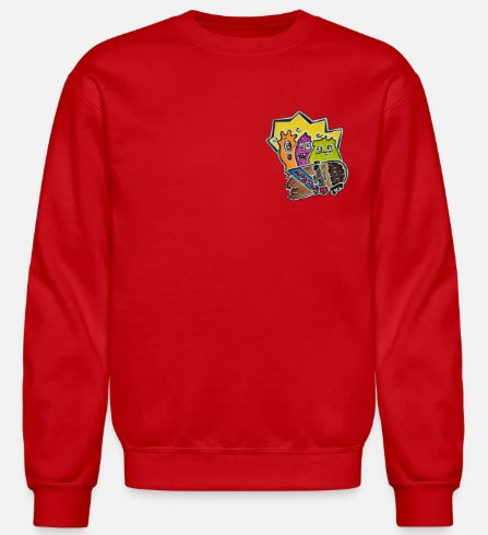 Crewneck enfant Monstre good vibes