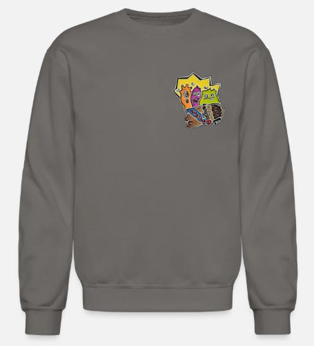 Crewneck enfant Monstre good vibes