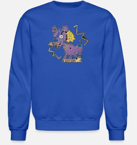 Crewneck Chien zombie