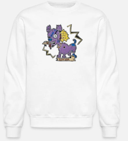Crewneck Chien zombie