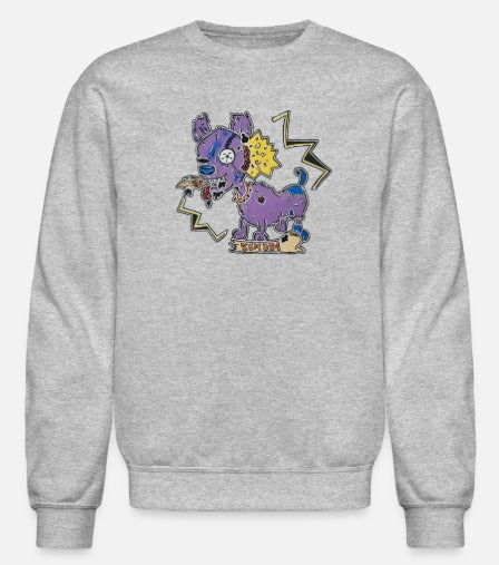 Crewneck Chien zombie