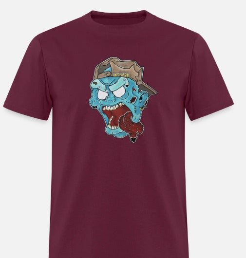 T-shirt enfant Zombie casquette