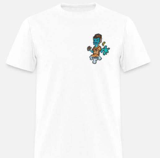 T-shirt Zombie artiste