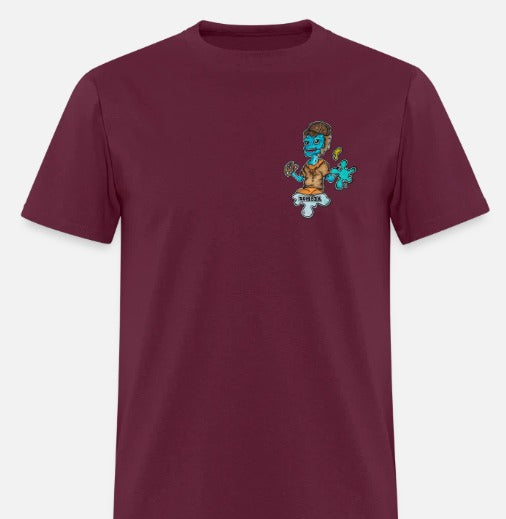 T-shirt Zombie artiste