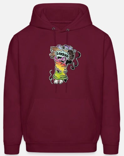 Hoodies enfant Main zombie multicolore
