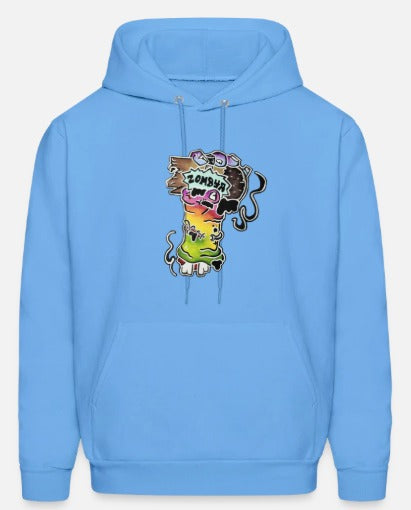 Hoodies enfant Main zombie multicolore